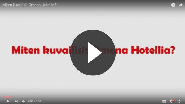 Miten kuvailisit Omena Hotellia?