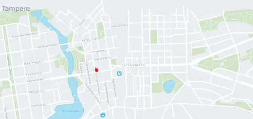 omena-hotel-tampere-map