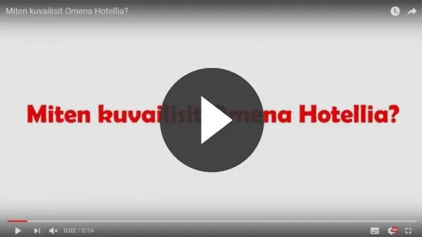 Miten kuvailisit Omena Hotellia?