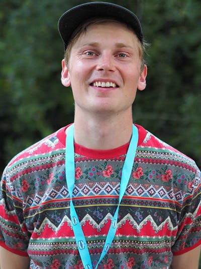 Antti Autio hymyilee ILMIÖ-festareilla.