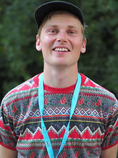 Antti Autio hymyilee ILMIÖ-festareilla.