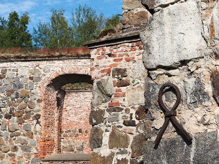 Old ruin in Vaasa.