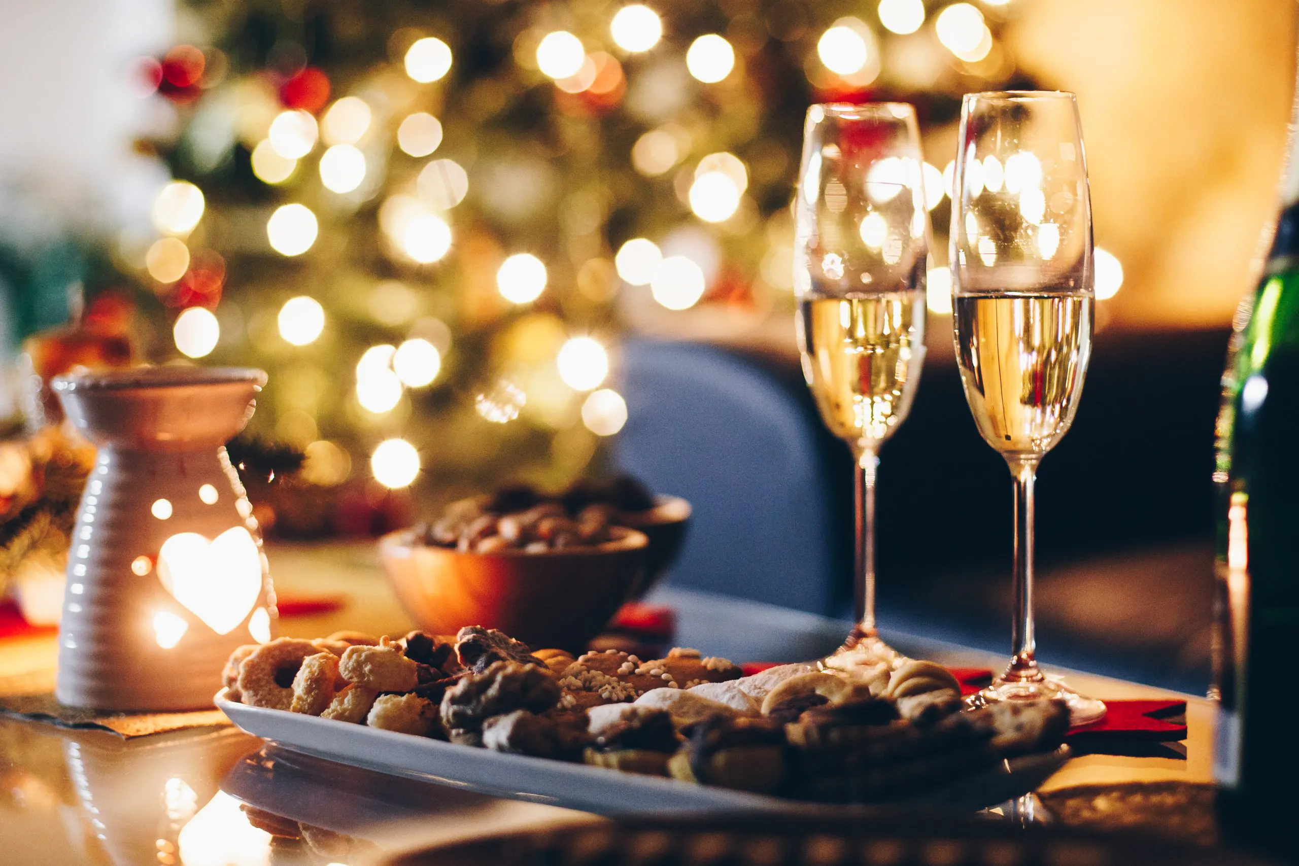 Omannäköiset pikkujoulut pienellä porukalla x 4