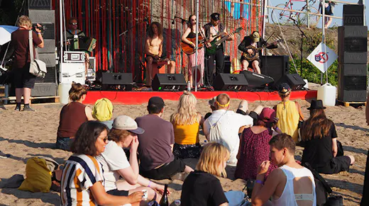 Kesän 2019 Ilmiö-festarit Turussa.