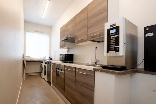 Joensuun Omena-hotellin yhteiskyttökeittiö